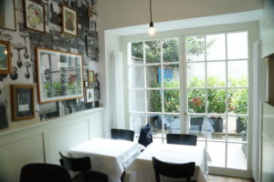 Balkontüre Restaurant Antikhaus