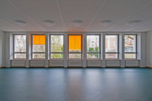 Fensterfront von innen