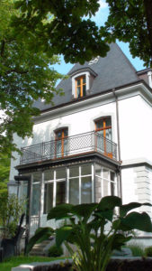 Gellert-Villa historische Fenster