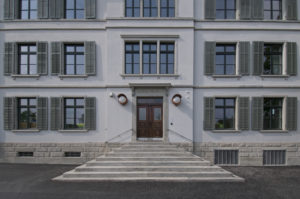 Grüne Fenster historisch