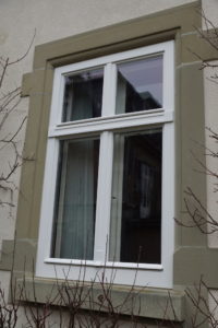Historische Fenster Aussenansicht