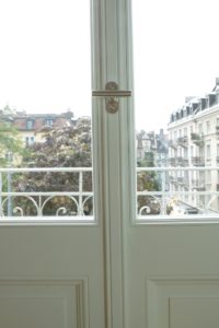 Profilierte Profile Fenstergriff