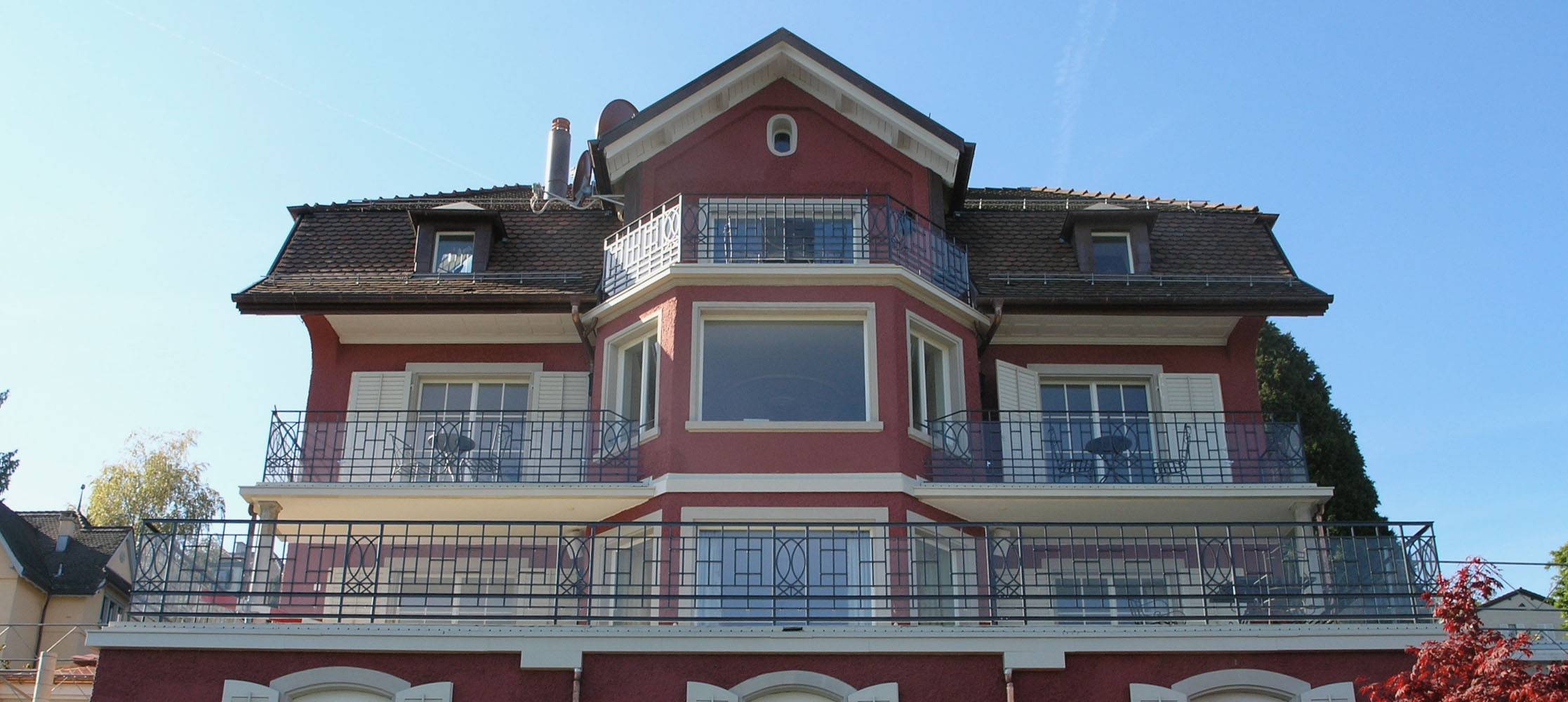 Balkone mit Seesicht