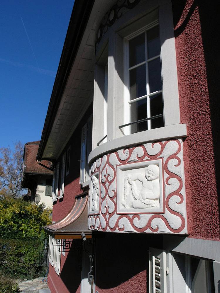 Erker-Fenster Historismus